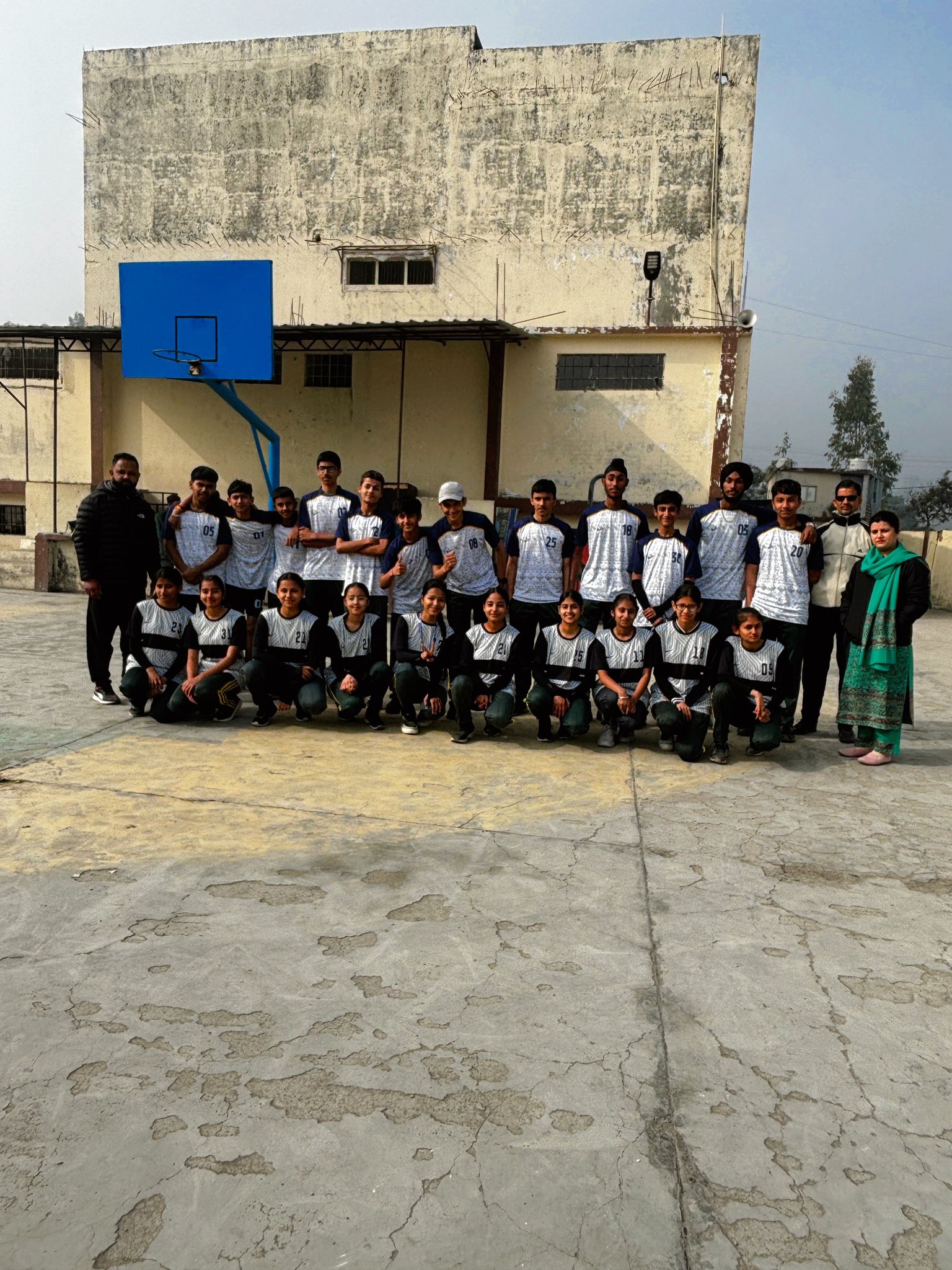 School Basketball Team
